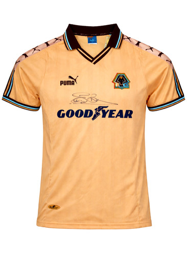 Proof steve bull signed wolves - steve,