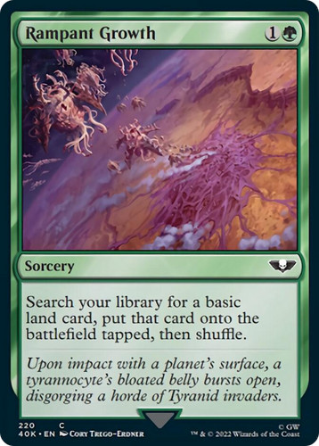 Rampant growth - growth, (surge