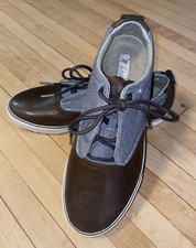 NWT Teva Bike Collection Carbon Sneaker Black Leather Canvas  Waterproof Sz 10 M