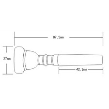 Trumpet Mouthpiece Vincent