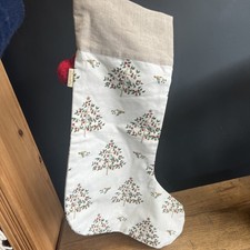 Sophie Allport Partridge In A Pear Tree Christmas Stocking.