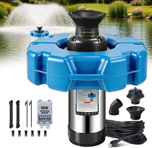 Pond fountain aerator 1hp - pond, aerator,