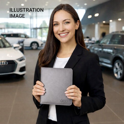 Audi hand over folder - over, for