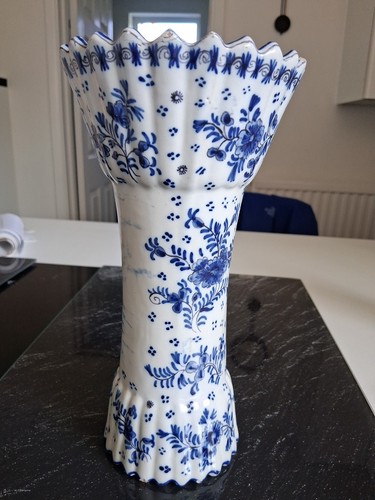 Antique delft trumpet - antique,