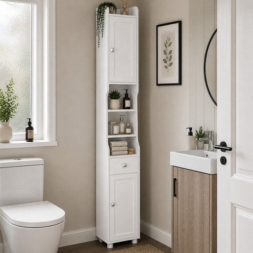 Bathroom cabinet tall - bathroom,