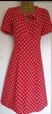 Vintage 1940s WW2 Style Red