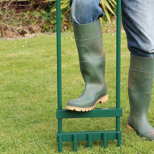 Manual core aerator - lawn, tool