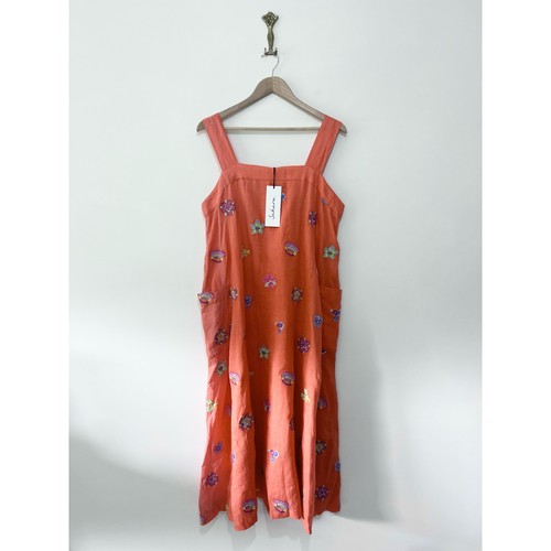 Sahara 100 linen midi - 100%, dress