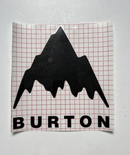 BURTON Mountain Logo  Sticker