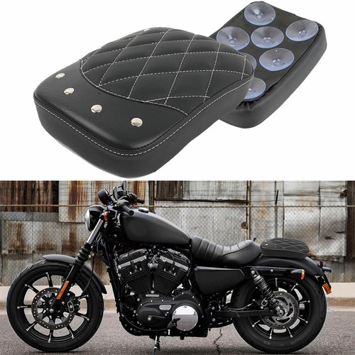 Black rear pillion - pillion, seat