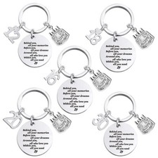 Birthday Keyring Gift for Her