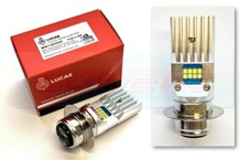 Lucas Classic High Power P36D LED BPF Headlight Headlamp Bulb 6v Up To 24v