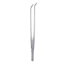 27cm Fish Tank Long Tweezers Aquatic Water Plant Aquarium Straight Bent Tool