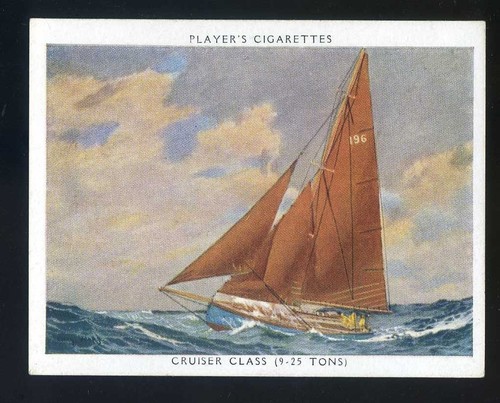 1938 players racing yachts - players,
