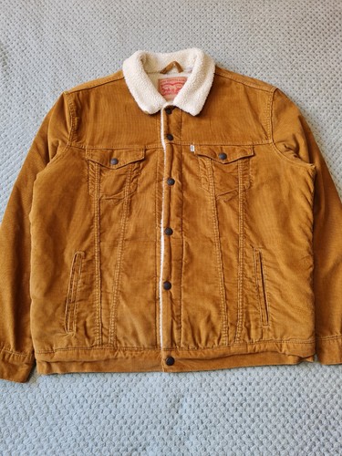 Levi sherpa corduroy - sherpa, trucker