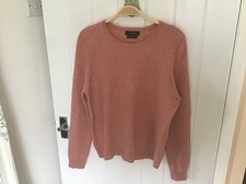 100% cashmere salmon pink