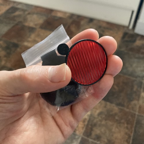 Maddox rod lens 38mm red - lens,
