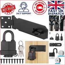 Stainless Steel Gate Lock Hasp