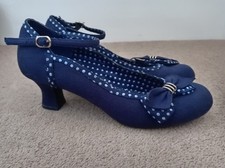 Ruby Shoo Shoes Blue White