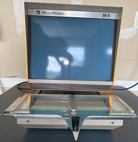 Bell howell ii microfiche - sr-ii,
