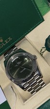 Rolex Day-Date Olive Green Men's Watch M228345RBR-0011
