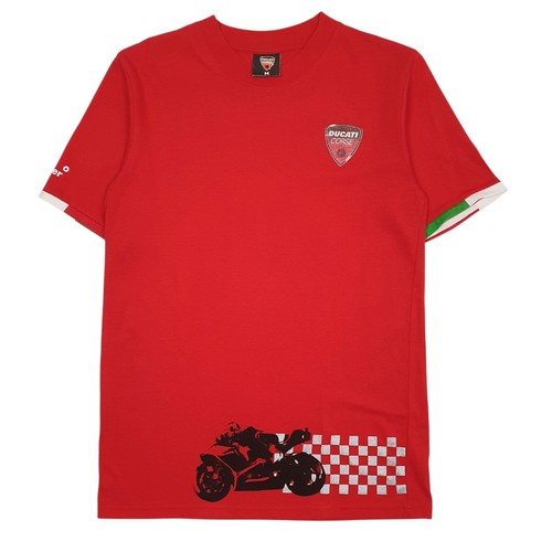 Ducati red shirt tee - red,
