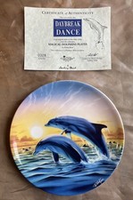 Coalport Magical Dolphins Collectors Plate With Certificate