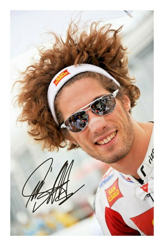 Marco simoncelli signed - simoncelli,