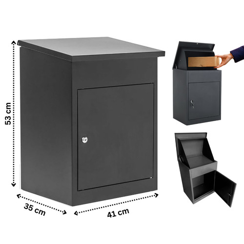 Metal parcel delivery - delivery, outdoor