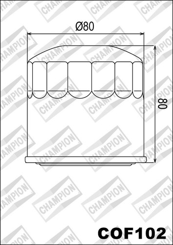 Oil filter champion - oil,