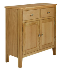 Retro Oak Mini Sideboard /