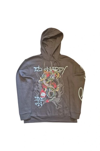 Hardy hoodie charcoal - ed,
