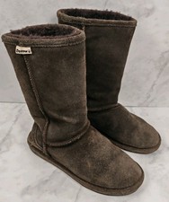 Bearpaw Womens Brown Suede