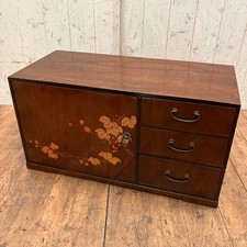 TANSU wooden 3-tiered Chest of