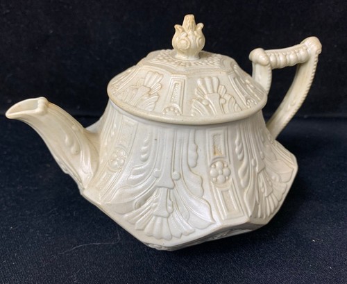 Vintage ceramic teapot with - vintage,