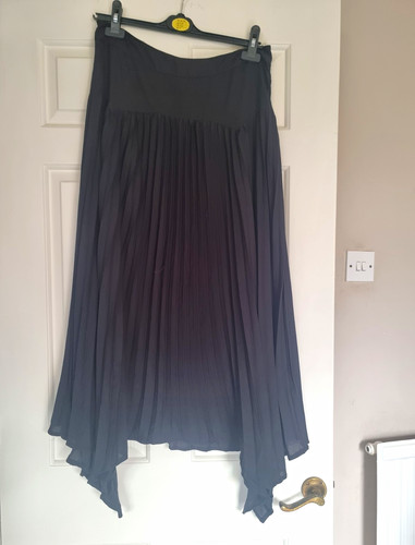 Monsoon black pleated - monsoon,