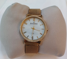 Skagen Gold Tone Ladies Watch