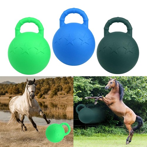 Horses game ball herding - ball,