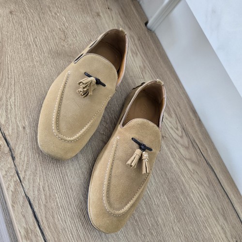 Zara suede tassel loafers - , in