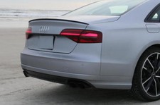 Carbon Fiber Audi A4 S4 B9 Saloon  Boot Spoiler Lip Sport Trim S Line UK Seller