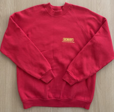 Vintage Red Hornby Scalextric Nikko Sweatshirt Jumper Sweater Size Medium