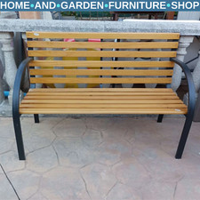 2 Seater Garden Bench Metal