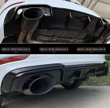 Audi S4 B8 S5 8T S6 C7 S7 Black Chrome Exhaust Tip Conversion RS4 5 6 7 Style