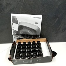 Wheel Nuts (20) Black for Land Rover Defender [L663] 19-22 on Original Wheels