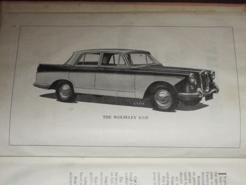 Wolseley 110 bmc 1962 - 6/110,