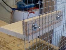 Wood ledges for chinchilla - wood, or