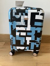 Radley Azure Blue Abstract Geo