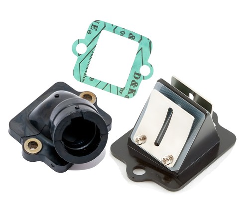 Intake manifold reed block - intake, +
