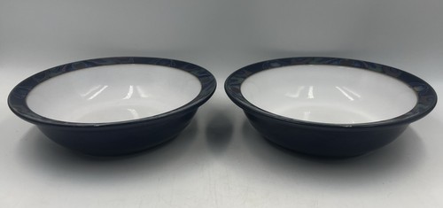 Denby baroque blue cereal - x,