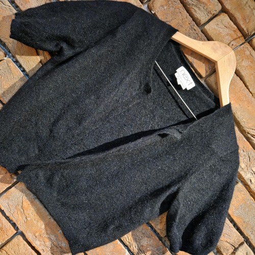 Next black knitted angora - next,,